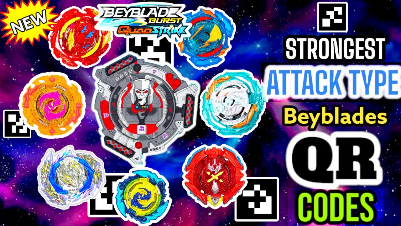 All New Strongest STAMINA Beyblades QR Codes - Beyblade Burst