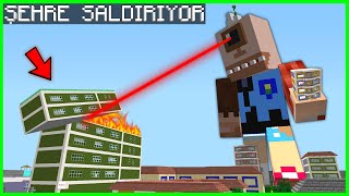 DEV KLON ŞEHRİ YOK EDİYOR! 😱 - Minecraft