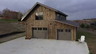 Post and Beam Recreation + Storage Barn on Acreage