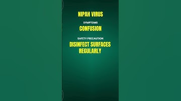 Nipah Virus Symptoms & Safety Precautions #nipahvirus #nipah #nipahhelpline
