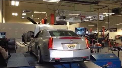 09 CTS-V dyno after Stage 2 installed.