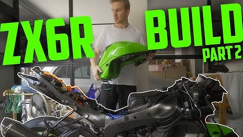 Stripping the 2020 Kawasaki ZX6R down | Racebike Build Series Part 2