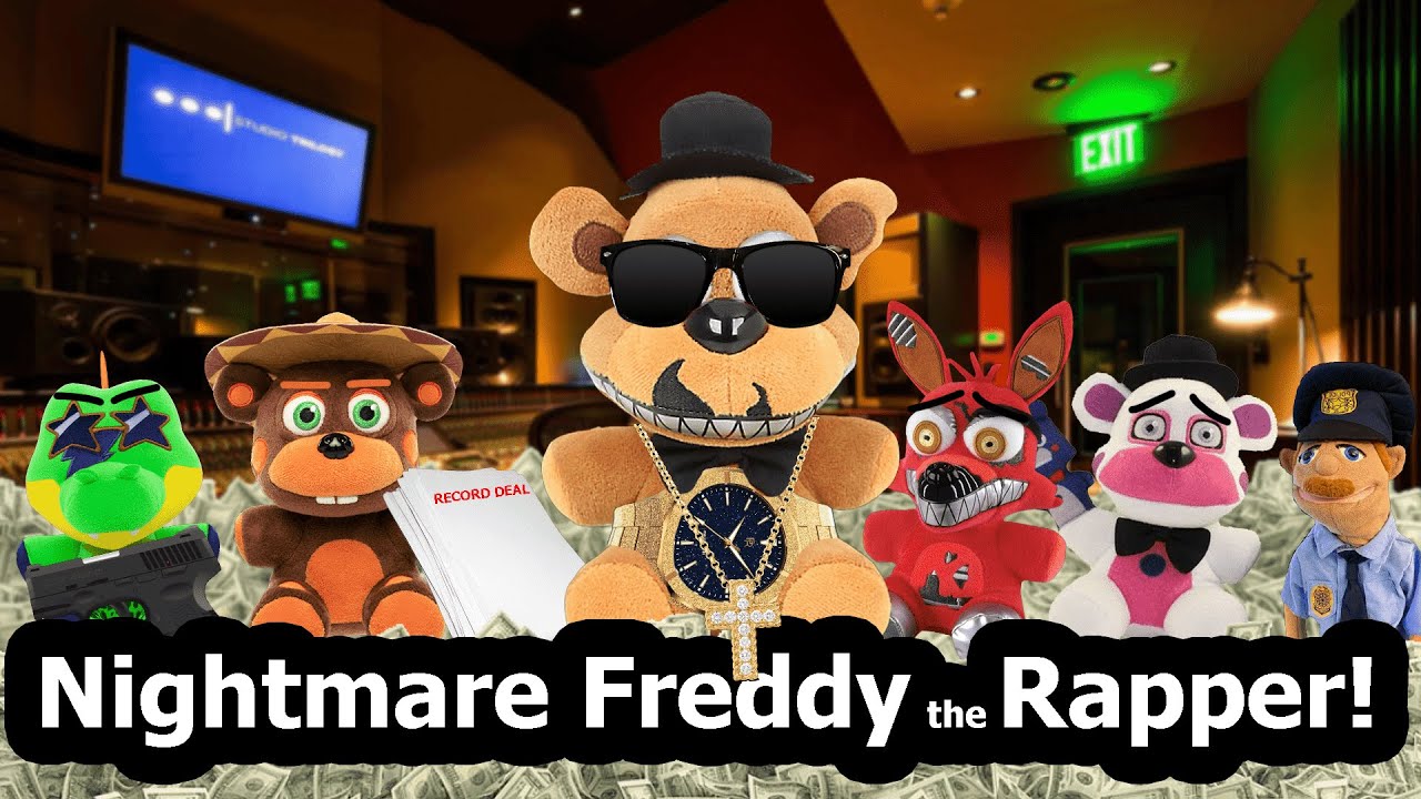 FNaF Plush: Nightmare Freddy the Rapper! - YouTube