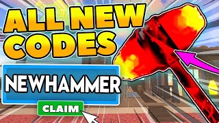 New Hell Hammer All Working Murder Mystery 3 Codes Roblox Youtube - ban hammar code roblox modded mm2