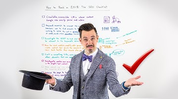 How to Rank in 2018: The SEO Checklist - Whiteboard Friday