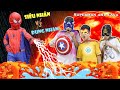 Siêu Anh Hùng Và Dung Nham | Superheroes And Lava ♥ Min Min TV Minh Khoa