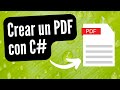 Crear PDFs con C# y iText7 📄