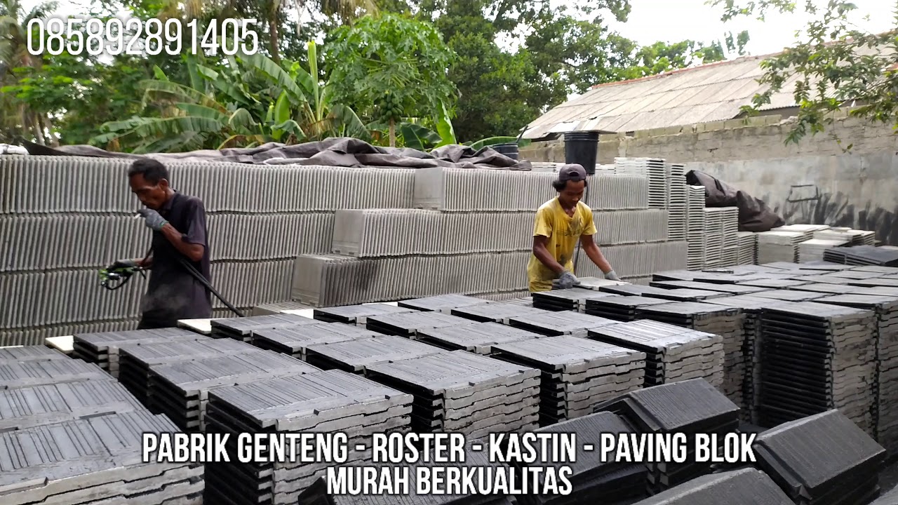 PABRIK GENTENG , PABRIK BETON, PABRIK ROSTER , PABRIK PAVING, TERMURAH DI JABODETABEK | 085892891405