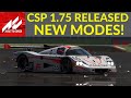 NEW CSP RAIN Edition 1.75 Preview 1 With NEW Modes And Upgrades - Assetto Corsa