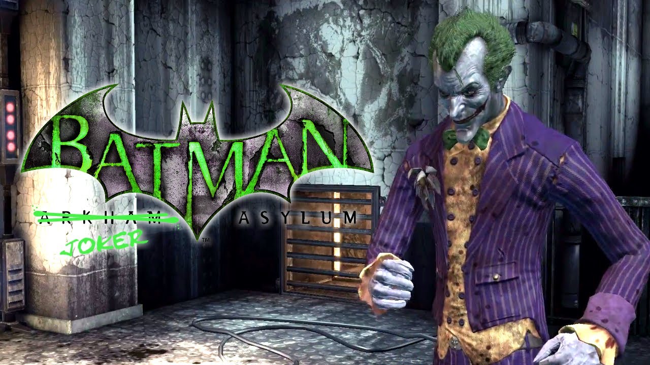 Batman Arkham Asylum: Joker DLC on Windows PC - YouTube