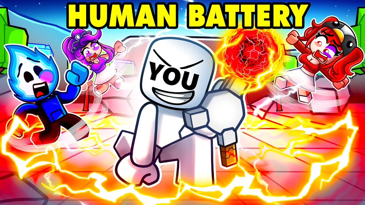 YOU TROLL US as NEW HUMAN BATTERY in Strongest Battlegrounds!