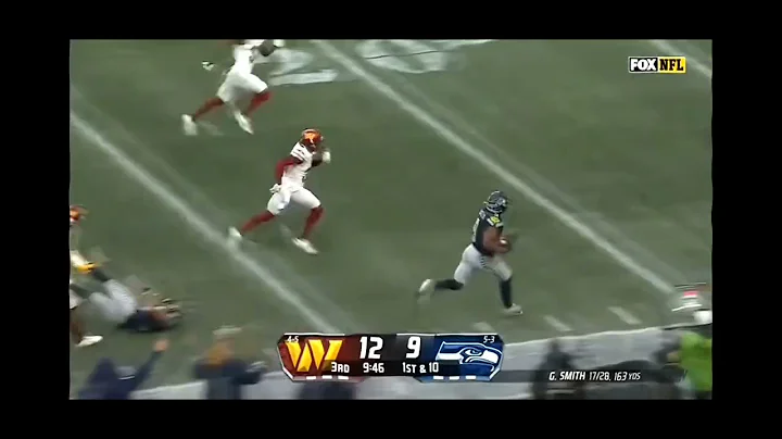 Kenneth walker lll insane 64 yard touchdown #nfl #football #edit #touchdown #cool #walker
