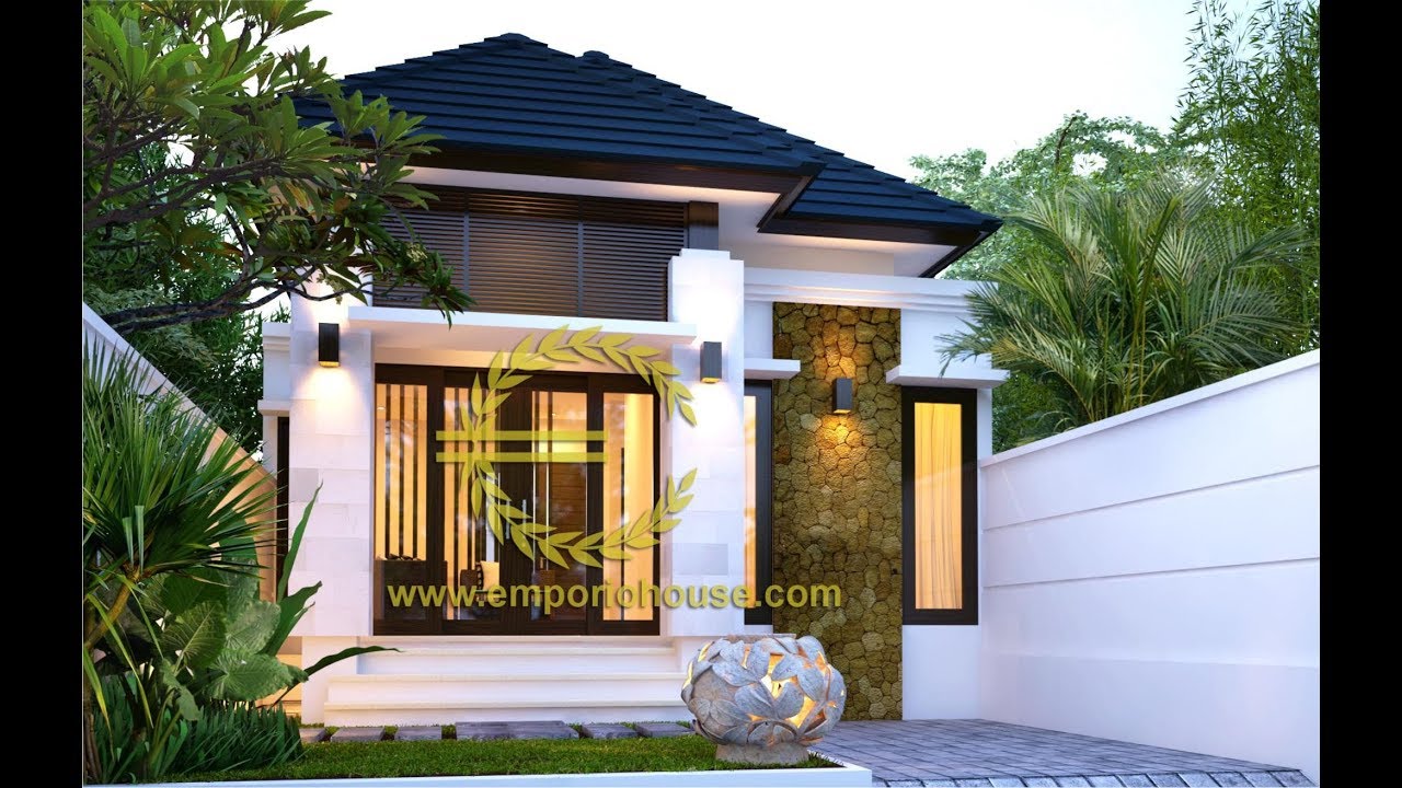 Paket Produk Desain Rumah 1 Lantai 2 Kamar Tidur Lebar Depan 7 M