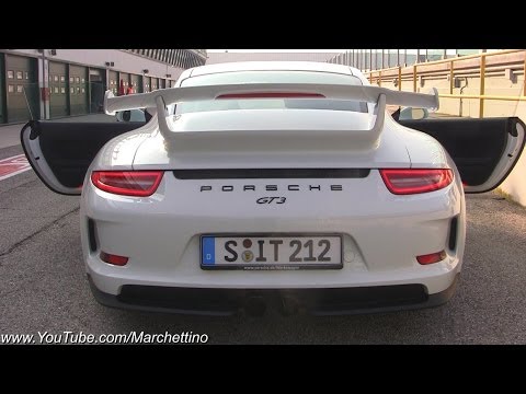 Porsche 991 GT3 SOUND - Start, Rev and Accelerations!