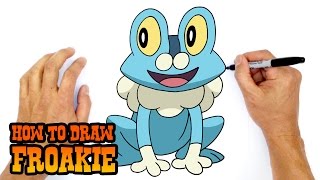 How to Draw Froakie | Pokemon