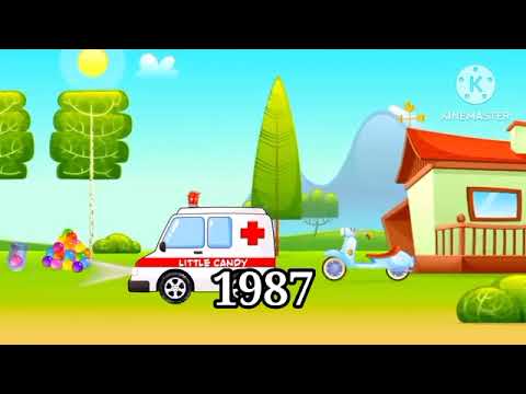 1 секунда каждой мультфильмов по годам (1968-1988)