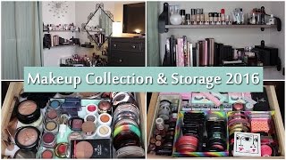 Makeup Collection & Storage 2016 | Makeup Your Mind