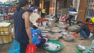 Olympich Market - A Walk Around In Phnom Penh Market - Amazing Food View