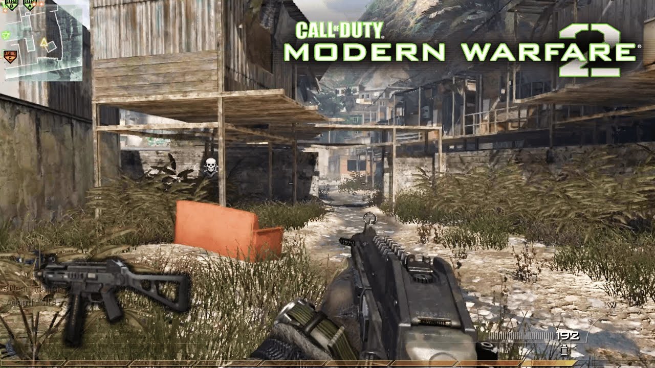 UMP-45 On Favela - Call of Duty: Modern Warfare 2 - Gameplay (2009 ...