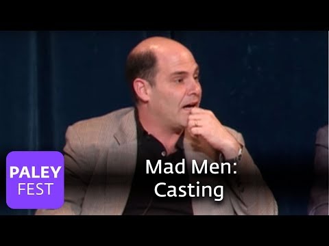 Mad Men - Weiner on Casting (Paley Center)