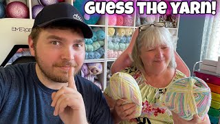 Guess The Yarn! How Many Do You Know? No Labels! #yarn #crochet
