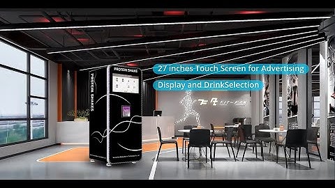 GS805 protein shake vending machine