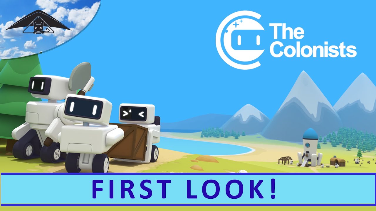 The Colonists - First Look [Robot City Builder]