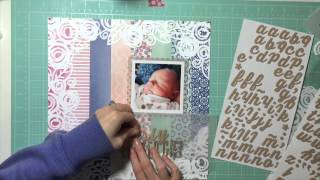 Layout-A-Week DT - April 2015 - Easter/Pastels
