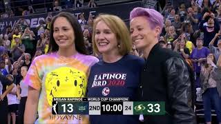 Welcome World Cup Champion Megan Rapinoe back to Seattle
