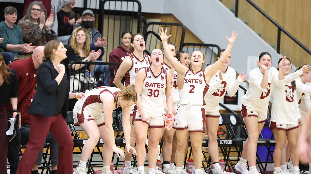 2026 Bates Women's Basketball vs. Amherst NESCAC Semifinal Highlights