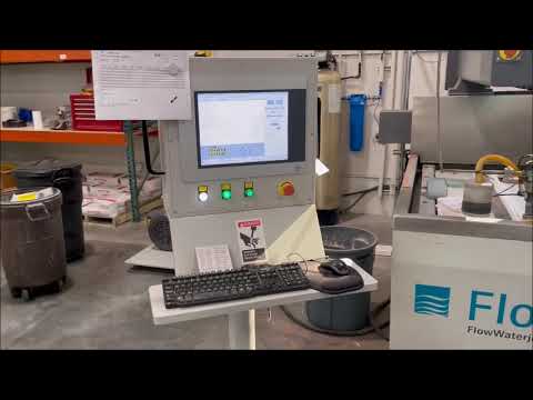 2017 Flow Mach 2 1313b Used CNC Waterjet Ref # 8073619