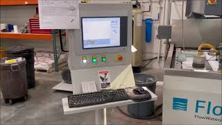 2017 Flow Mach 2 1313b Used CNC Waterjet Ref # 8073619