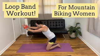 Download Lagu Easy Mountain Biking Women Strength Workout | All You Need is a Loop Band MP3