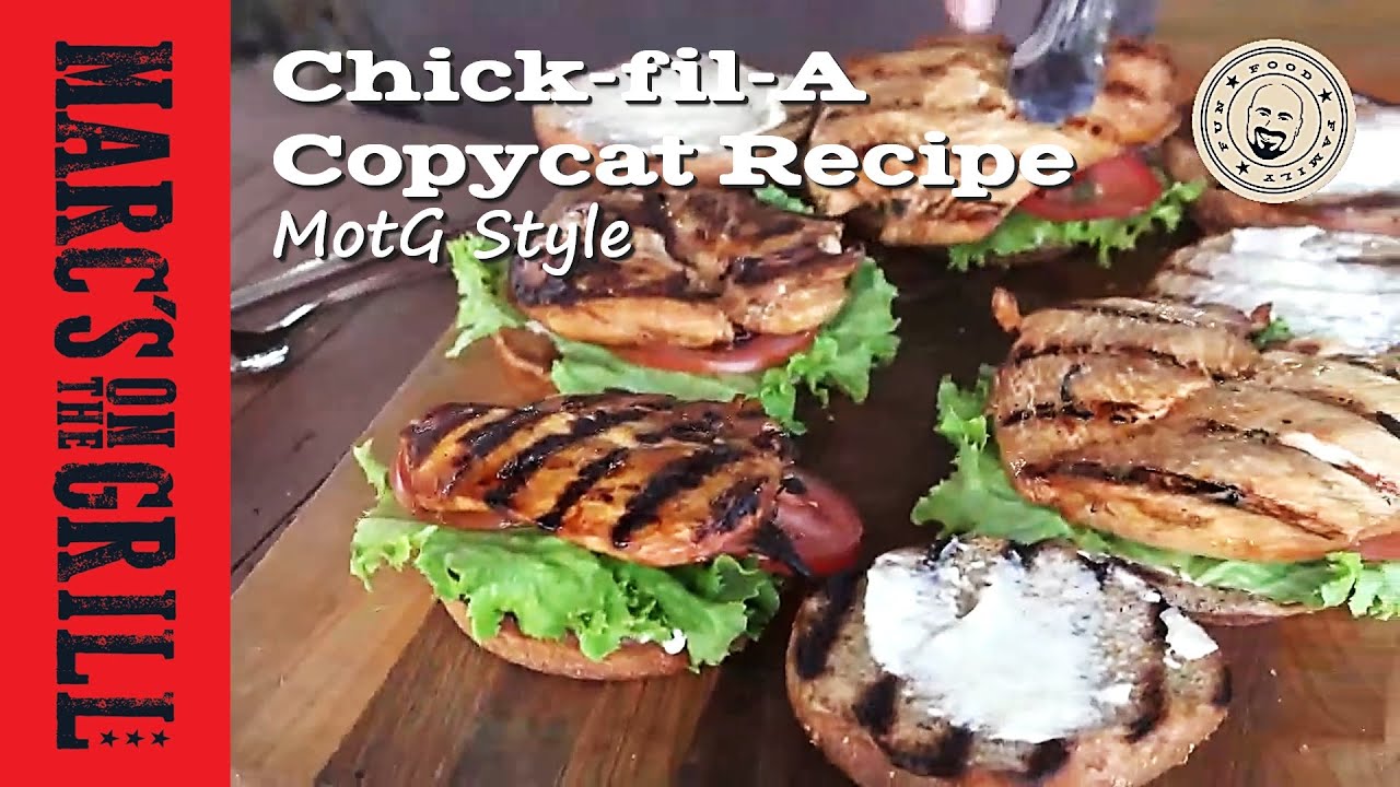Chick fil A Grilled Chicken Copy Cat Recipe - YouTube