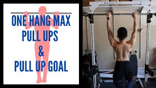 One Hang Max Pull Ups Attempt + Pull Up Goal by LifeWithVinceLuu 281 views 2 years ago 1 minute, 47 seconds