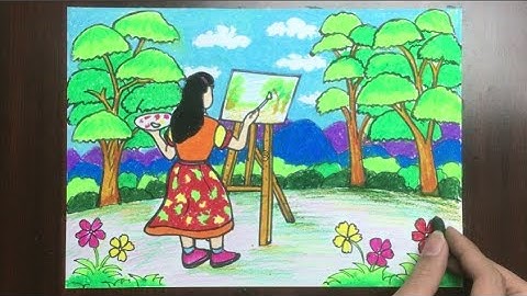 Vẽ tranh ước mơ của em | em là họa sĩ  # 186 | Cong dan art