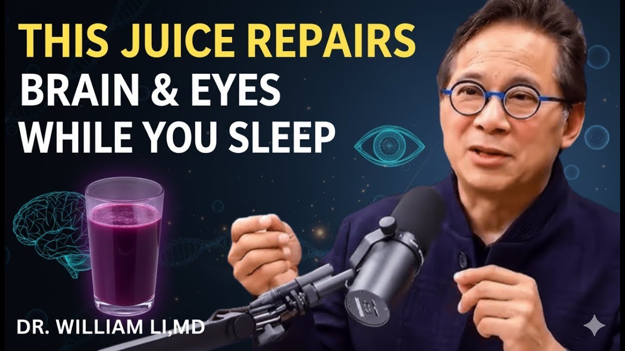 Seniors: Top 4 Juices to Restore Vision and Memory While You Sleep | Dr. William Li