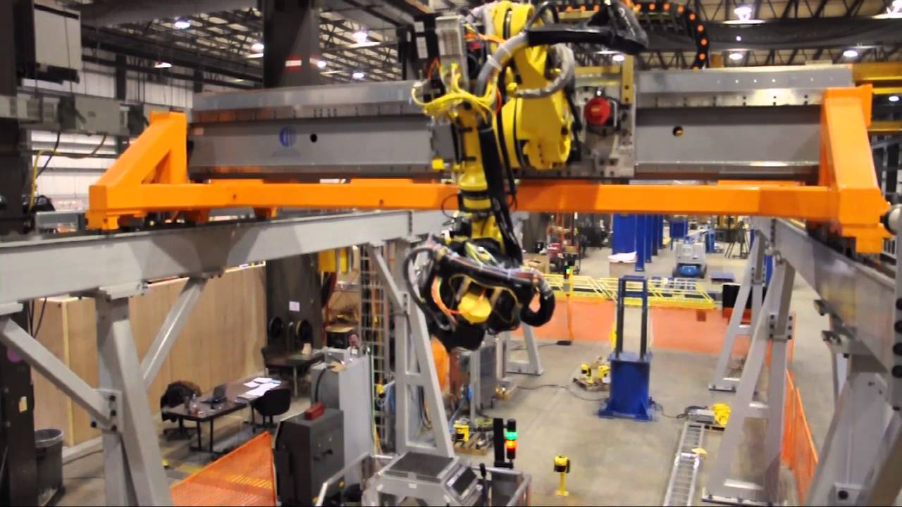 Robot Gantry to Boost Industry Production | Comau YouTube