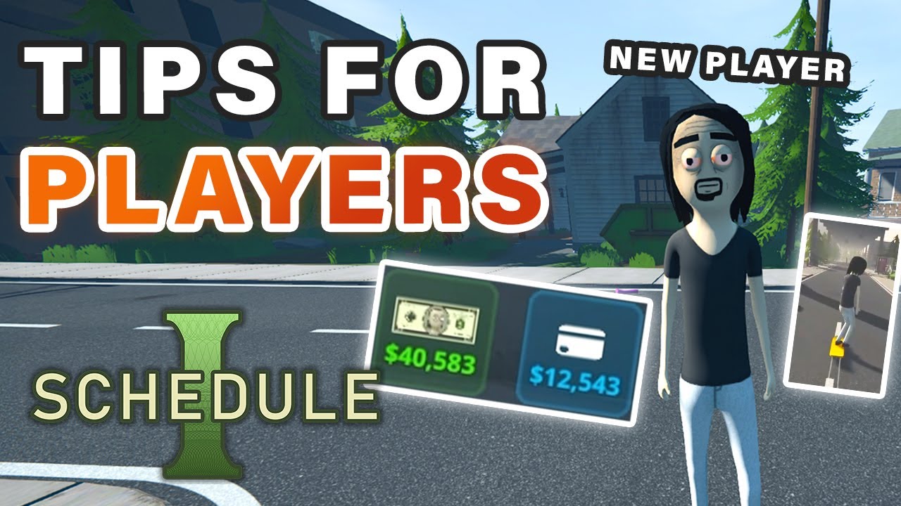 Tips and Tricks for New Players Schedule 1 - YouTube