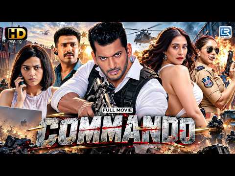 COMMANDO: Vishal,Shraddha Srinath & Regina Cassandra New Released Action Thriller Movie Hindi Dubbed