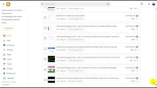 How To Blogger Revert Draft Post Published on Blogger Website (Part 2)