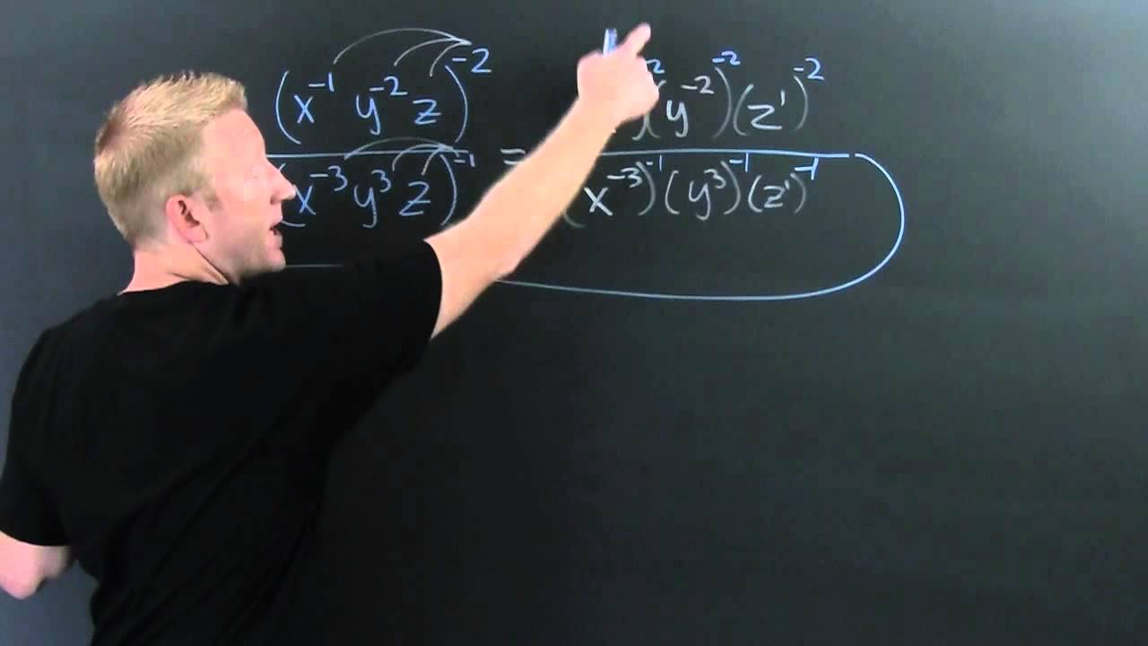 Mixed Exponent Operations - YouTube