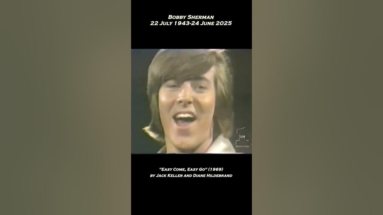 Bobby Sherman: Easy Come Easy Go #popmusic