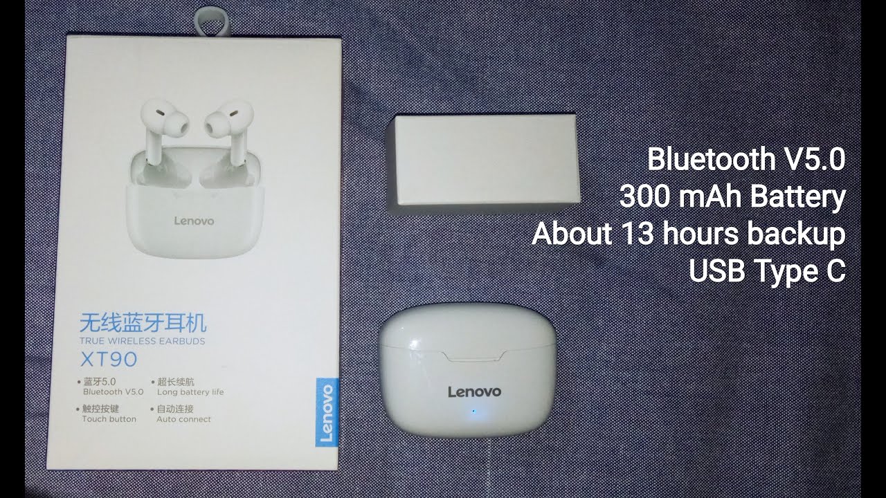 lenovo xt90 earbuds