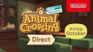 Tune In This October for an Animal Crossing: New Horizons Direct!