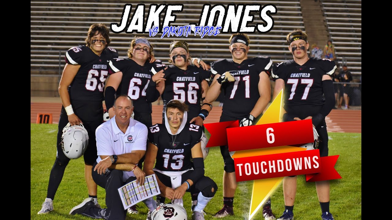 Jake Jones 6 Touchdowns, 239 Passing, 62 Rushing vs Dakota