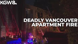 1 person dead after apartment fire in Vancouver