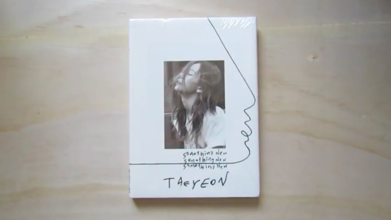Unboxing] SNSD Taeyeon | Something New (3rd Mini Album) - YouTube