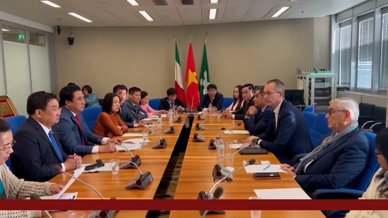 Khánh Hòa làm việc với Hội đồng vùng Lombardy và Phòng Thương mại Italia - Việt Nam