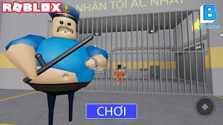 Roblox | Thoát khỏi nhà tù của quản ngục BARRY - Barry's Prison Run! | BGames999